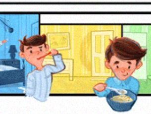 구글 어린이날 로고
